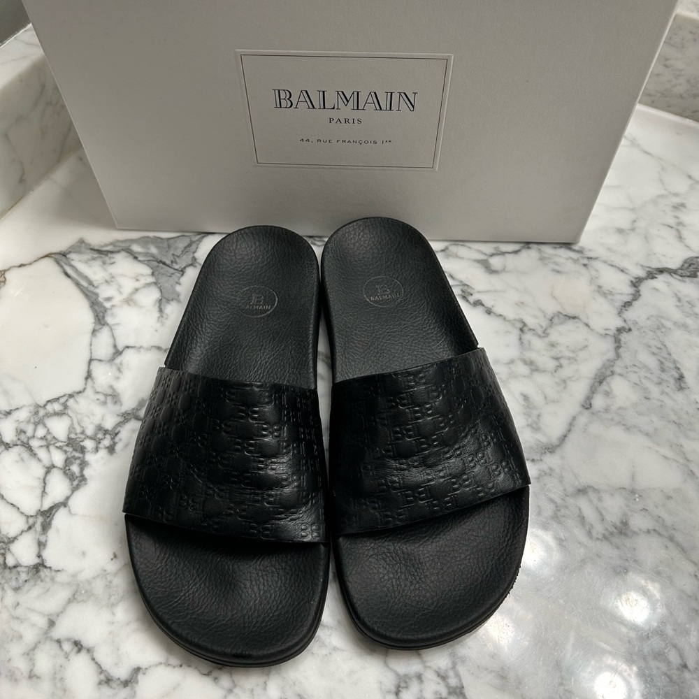 Balmain slide sandals